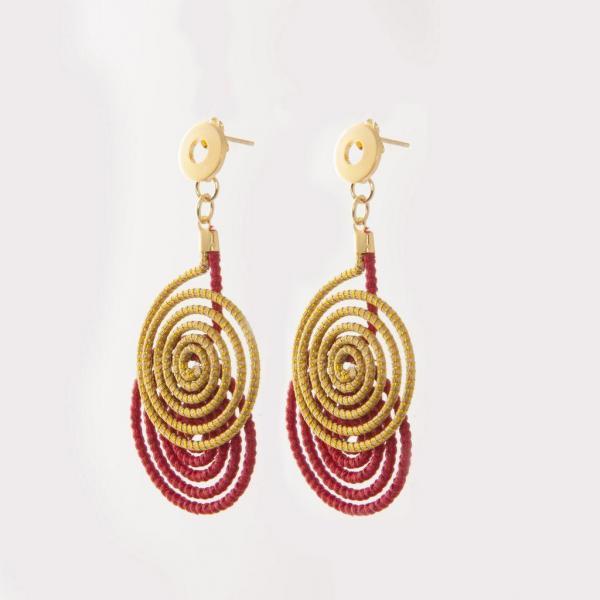 Jofièl earrings amaranth